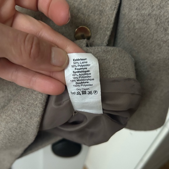 J Crew Oat Wool Blend Parka - Picture 5 of 6